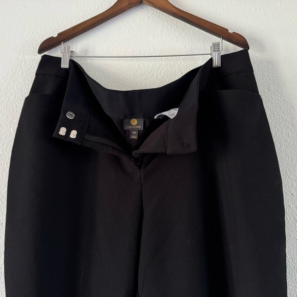 Black Tailored Trouser Minimalist Chic Curvy Fit Size 20W JM Collection EUC - Picture 3 of 12